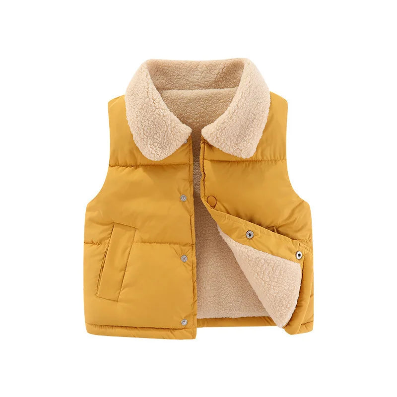 Liam Vests Boy's Coat Sleeveless Sweater