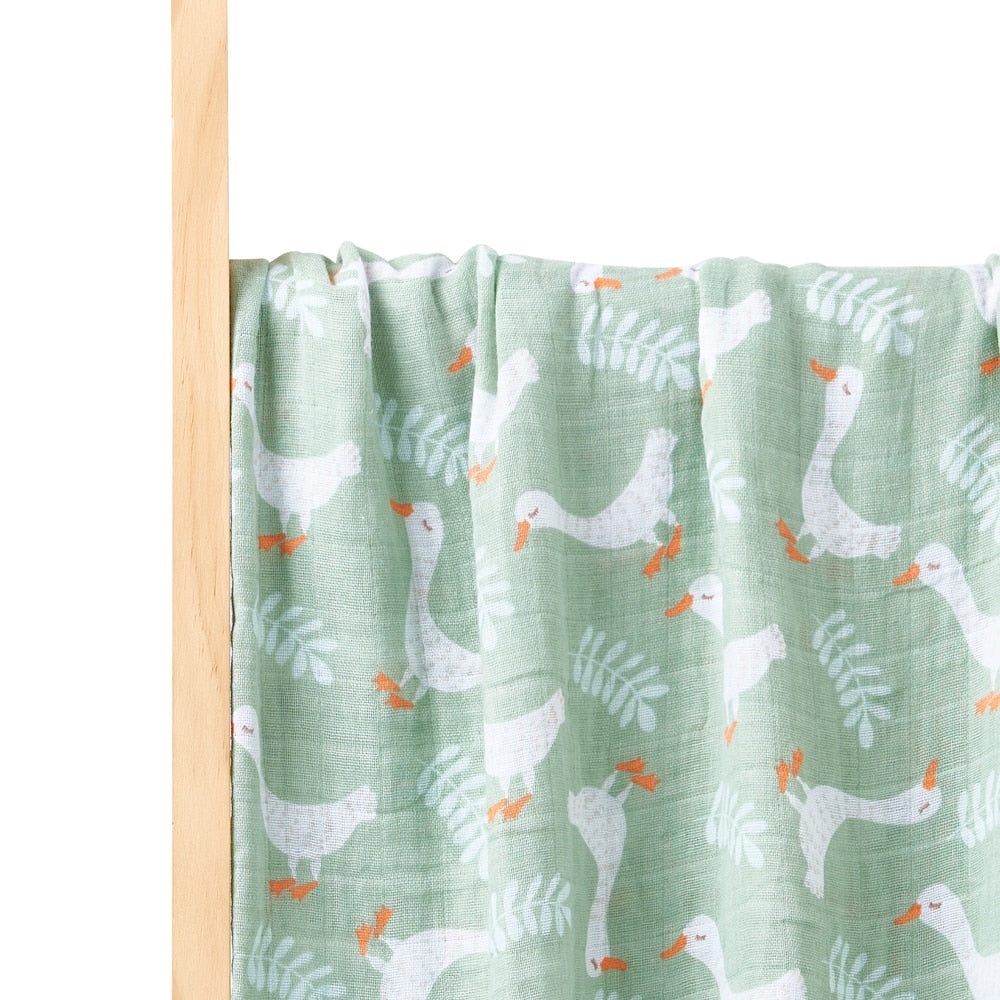 Tyler Soft cotton baby blanket, comfortable breathable