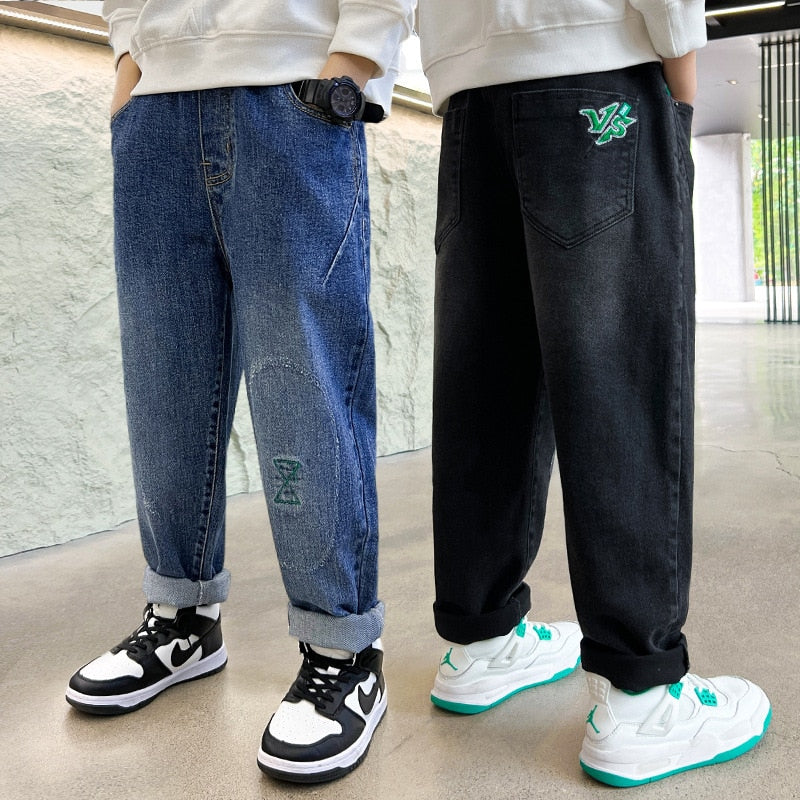 Samuel Straight Children Denim Spring Autumn Wear Kids