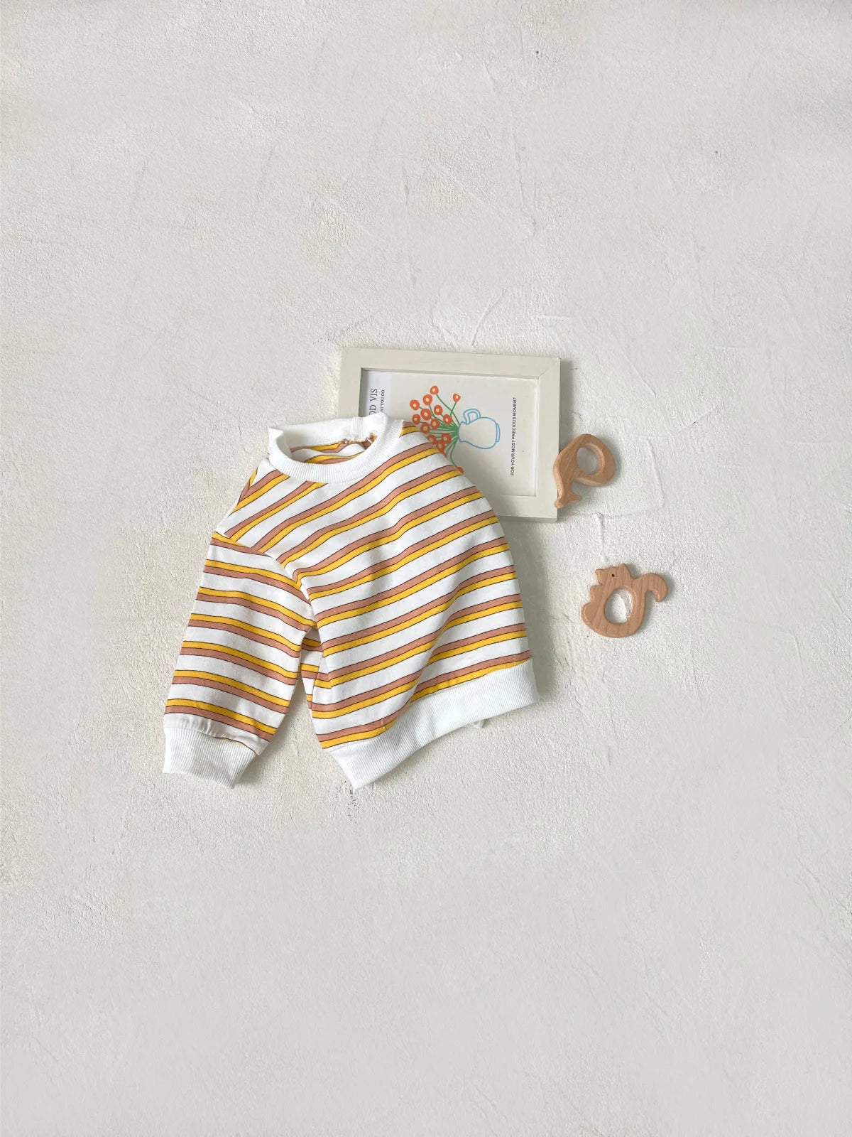 Joseph Long Sleeve Striped Sweater