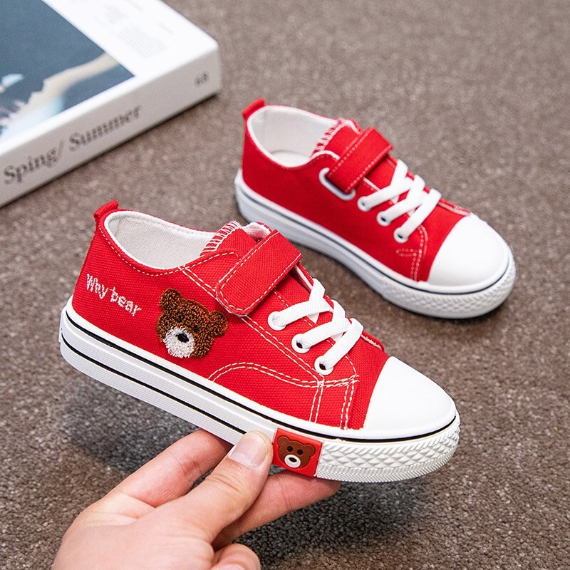 Baby Girls Boys Brand Sneakers Canvas Children Toddler Breathable Shoes Running - GuGuTon