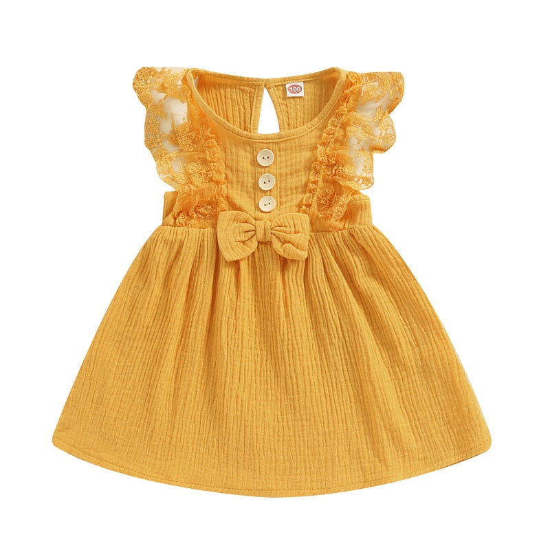 Yeimy Girls Princess Dress Summer Sleeveless Party Dresses - GuGuTon