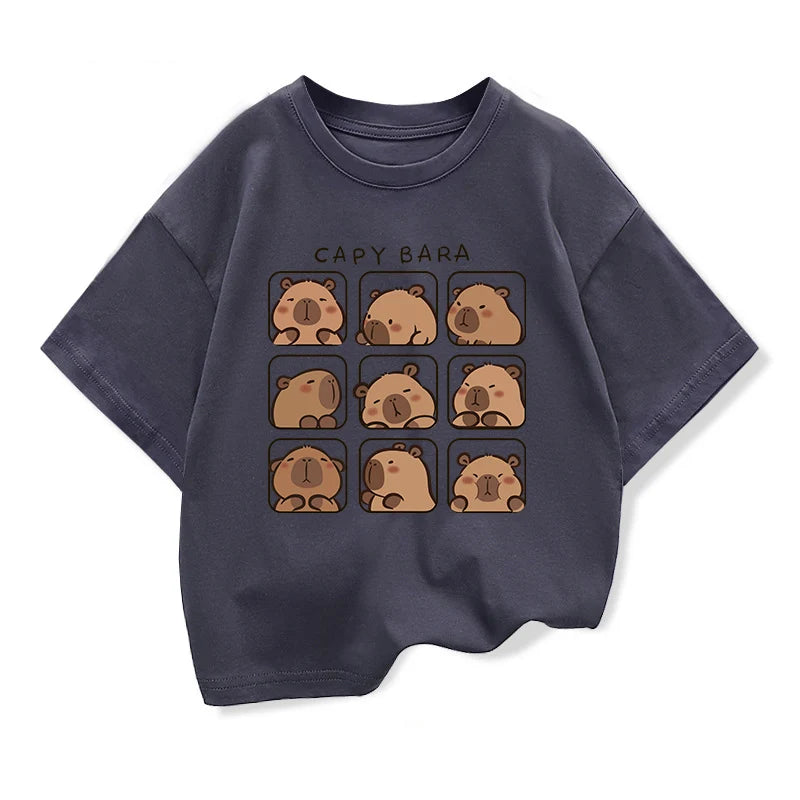 Marcelo Capybara Kids Clothing Tees