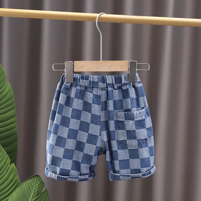 Jeremias Summer elastic shorts jean quality children