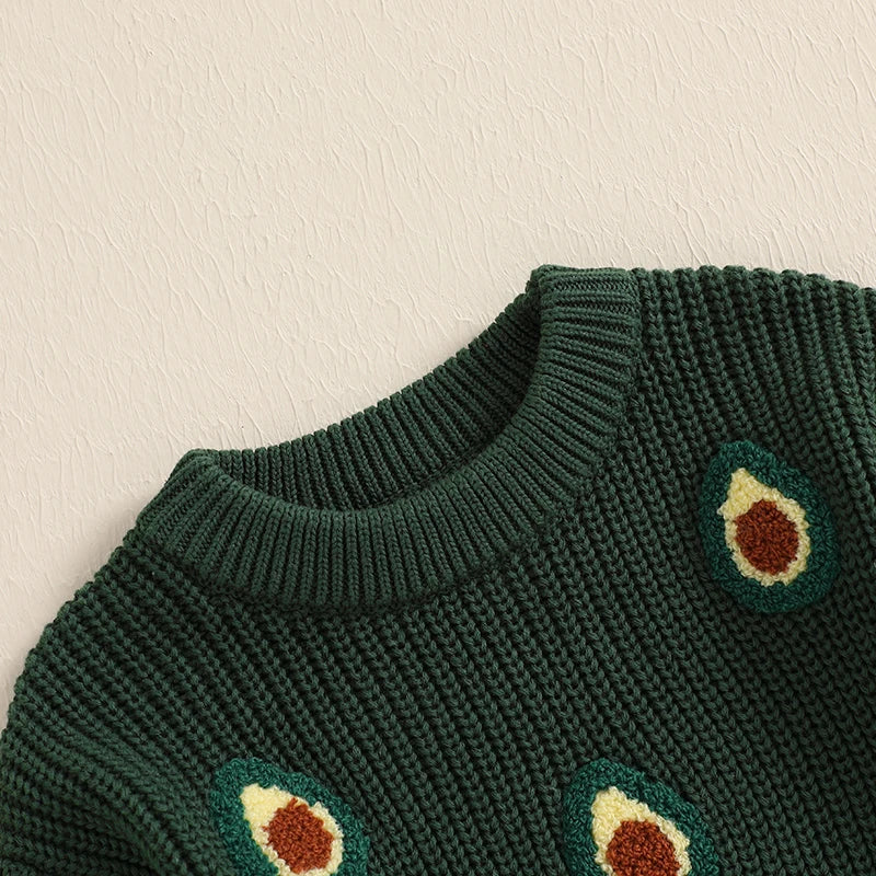 Jared Applique Warm Winter Sweater