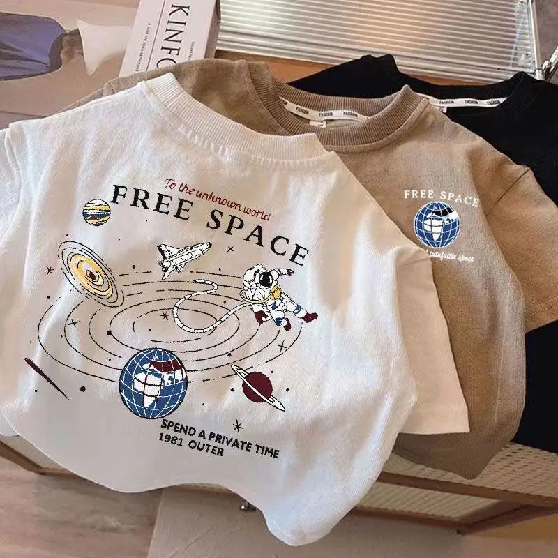 Eladio Fashion Baby Boys Short Sleeve Tees