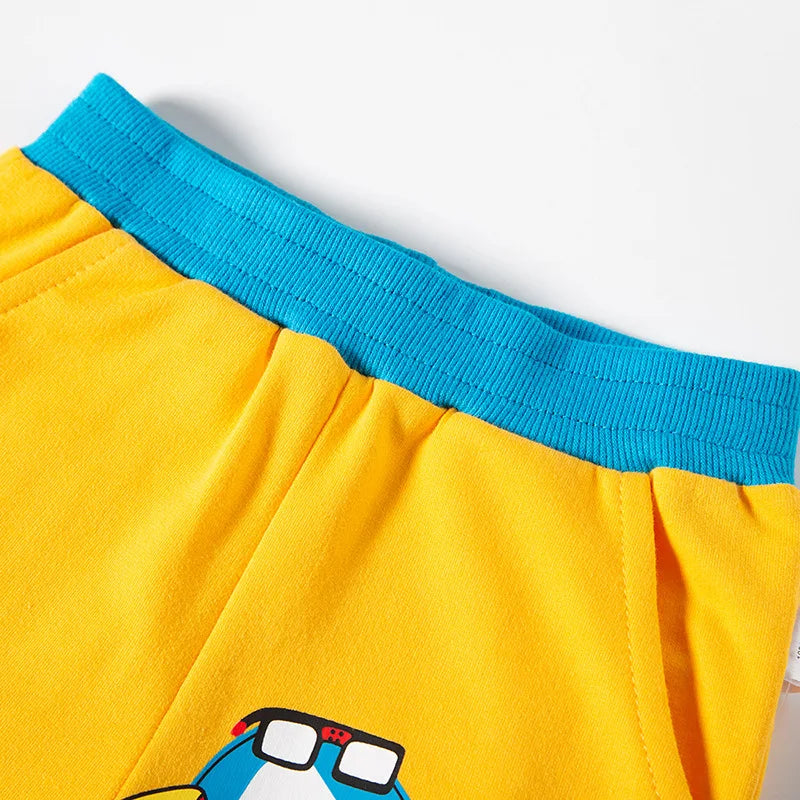 Geral Summer Boys Shorts Baby Cartoon Cute Shark Casual