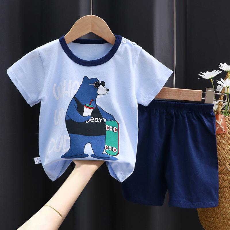 Ezequiel Summer clothing sets T-shirt design Suit - GuGuTon