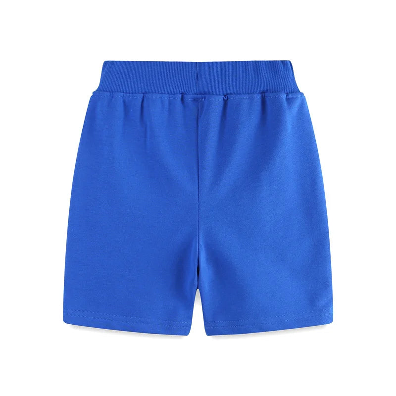 Camilo Lion Embroidery Children's Shorts For Boys