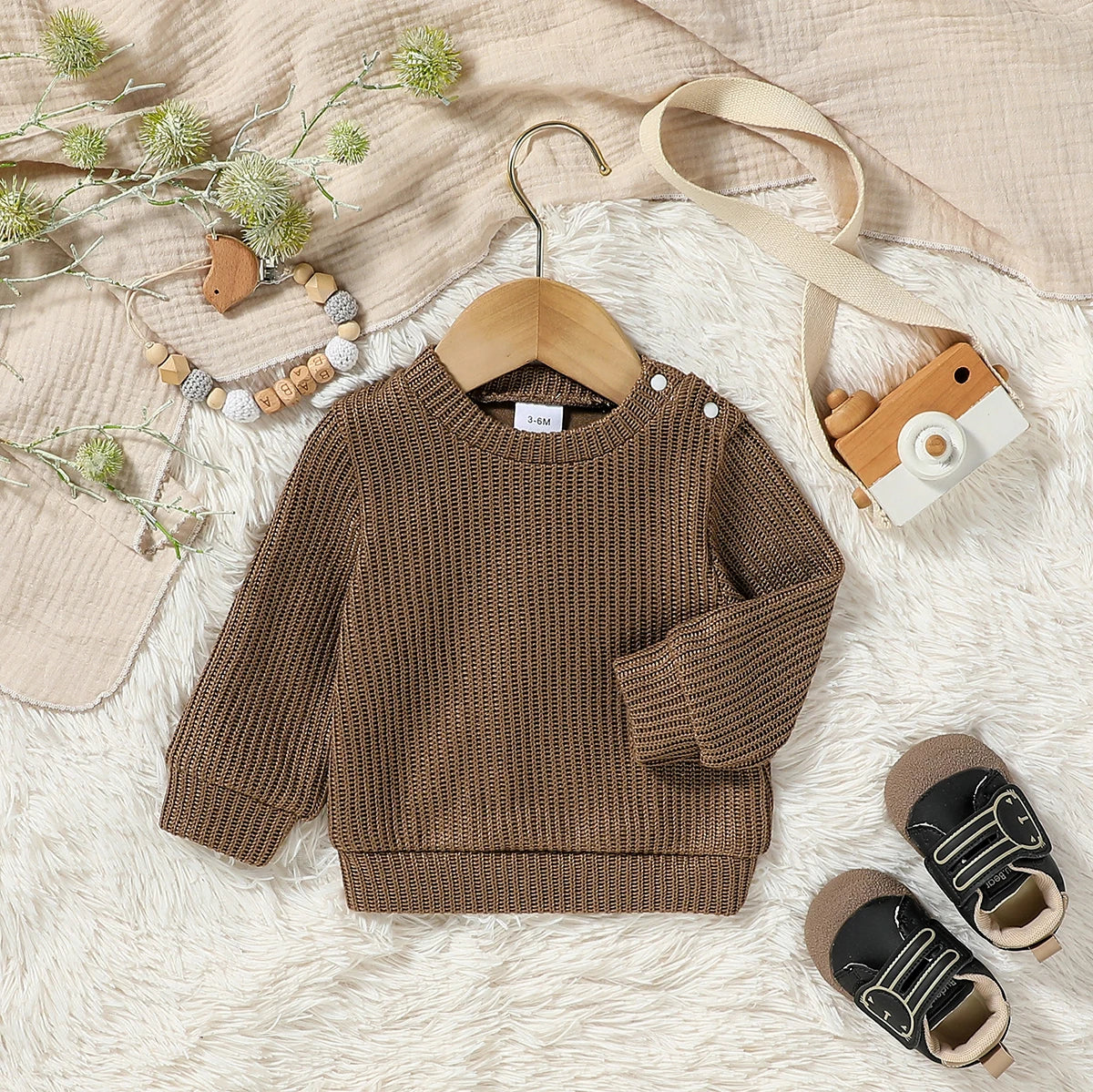 Arturo Long Sleeve Solid Sweater