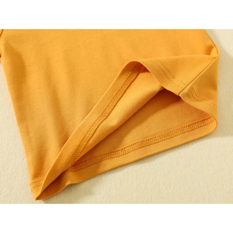 Alejandra Sleeve Color Matching Soft Comfy Tees Kids