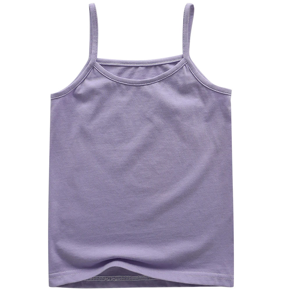 Isabella Summer Girls String Baby Children Women Cotton Camisole T-shirt Kids