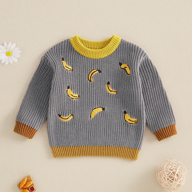 Marcos Cute Toddler Cable Knit Sweater
