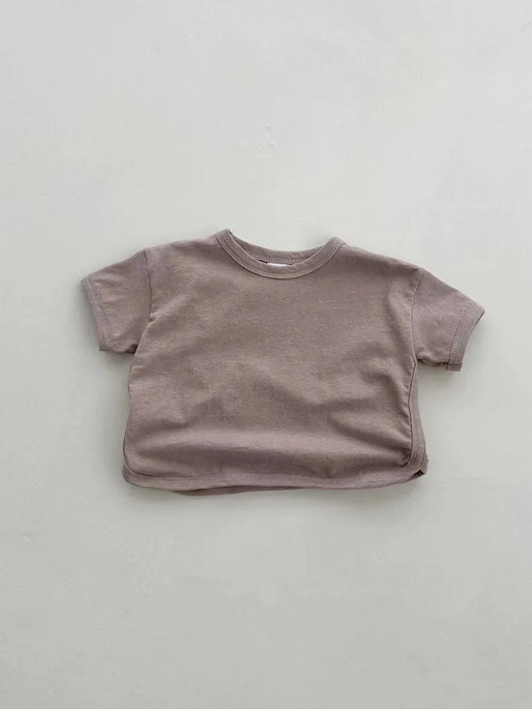 Mateo Infant Cotton Short Sleeve Tees
