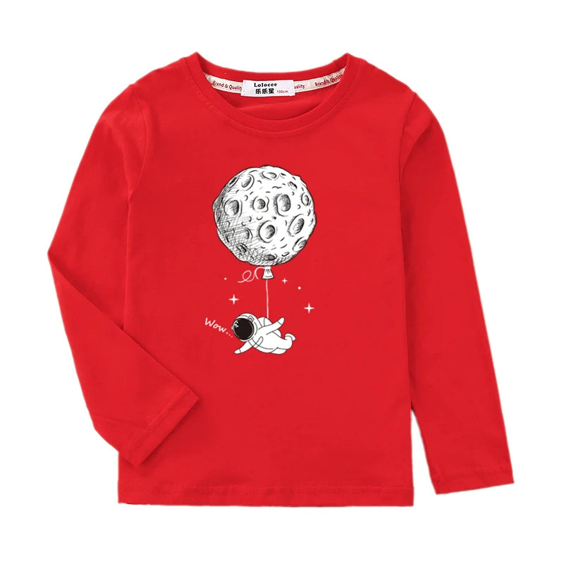 Tommy Long Sleeved Spaceman T-shirt