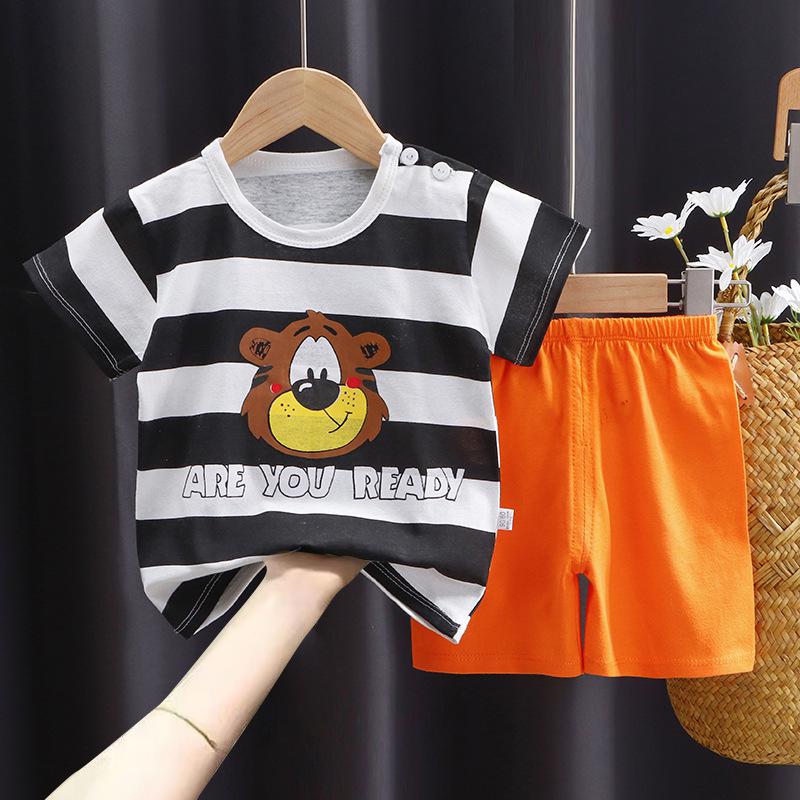 Ezequiel Summer clothing sets T-shirt design Suit - GuGuTon