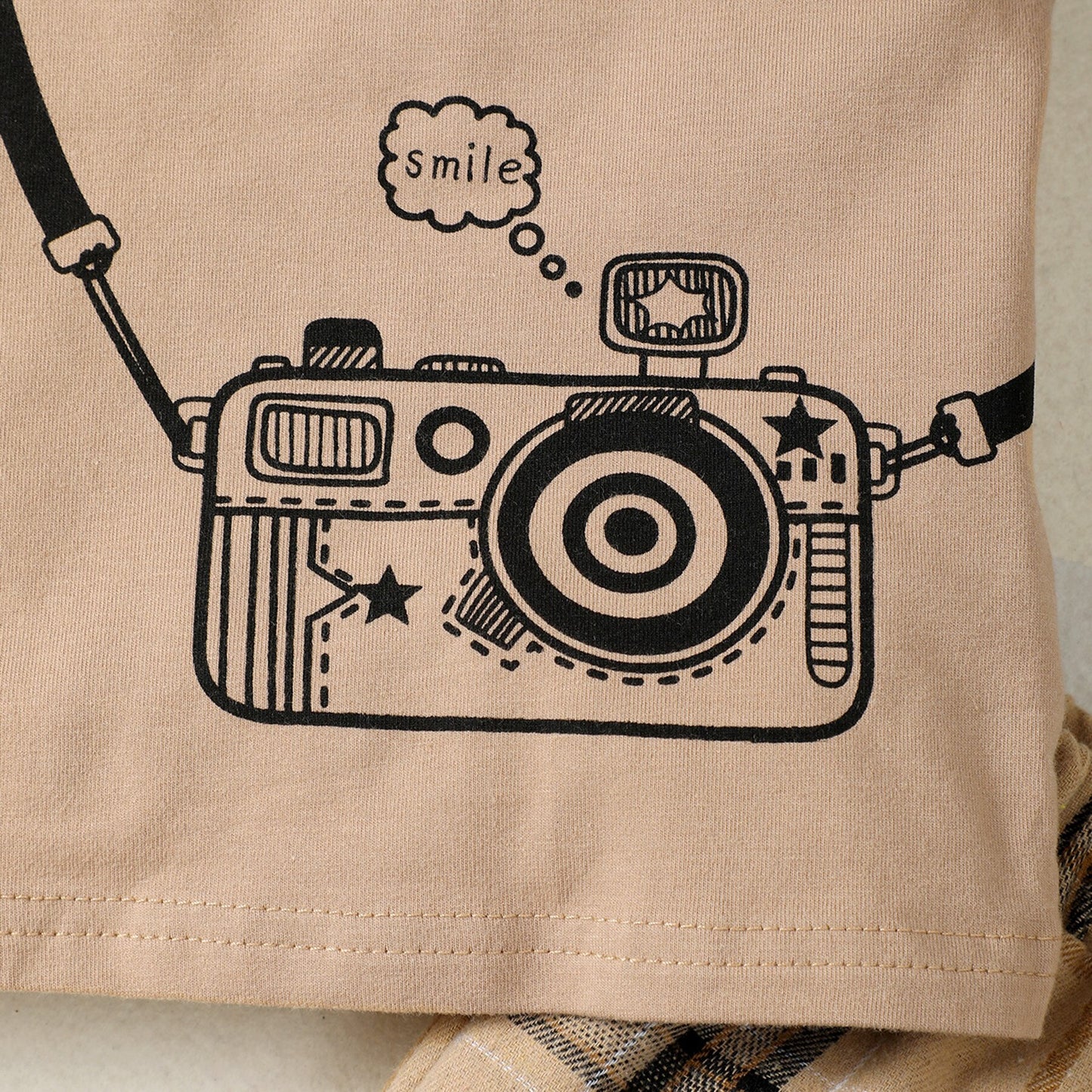 Damian Camera Graphic Tank Top And Shorts Summer Set - GuGuTon