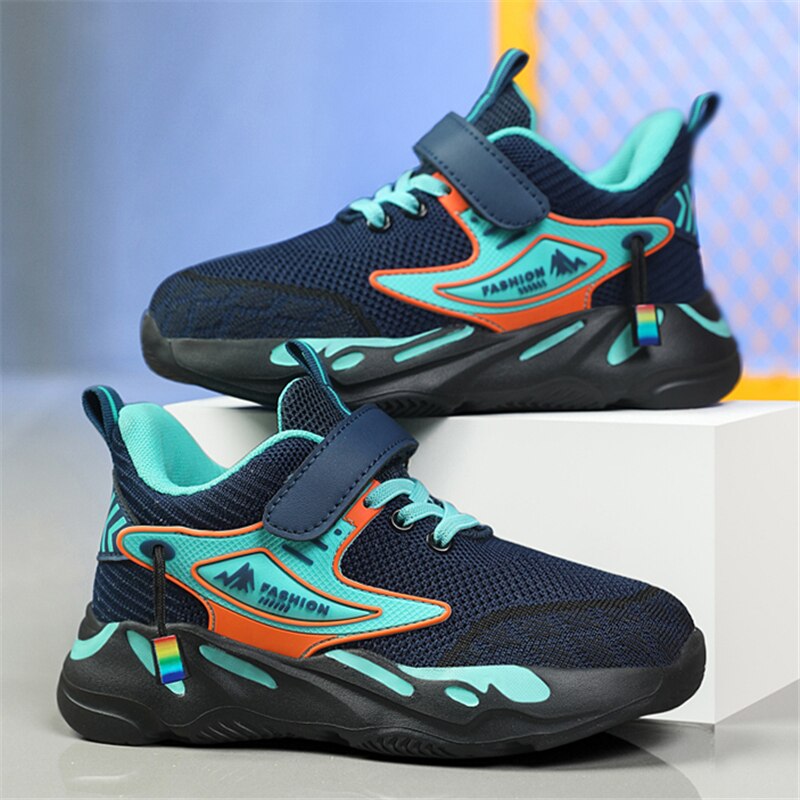 Breathable Kid Sneaker Boys Basketball Shoes Fashion Casual - GuGuTon