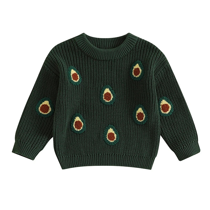 Jared Applique Warm Winter Sweater