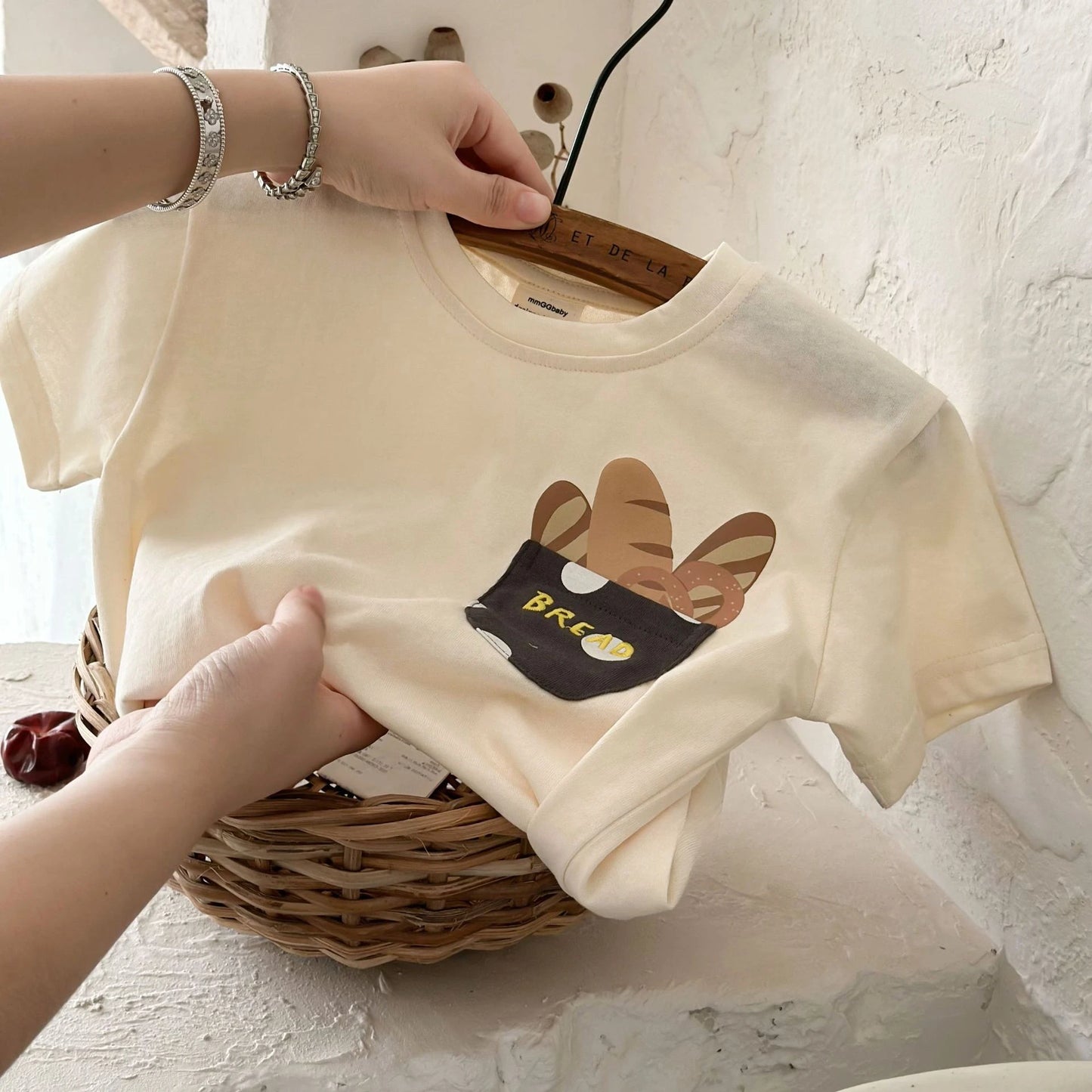 Henrry New French Fries Pocket Tees