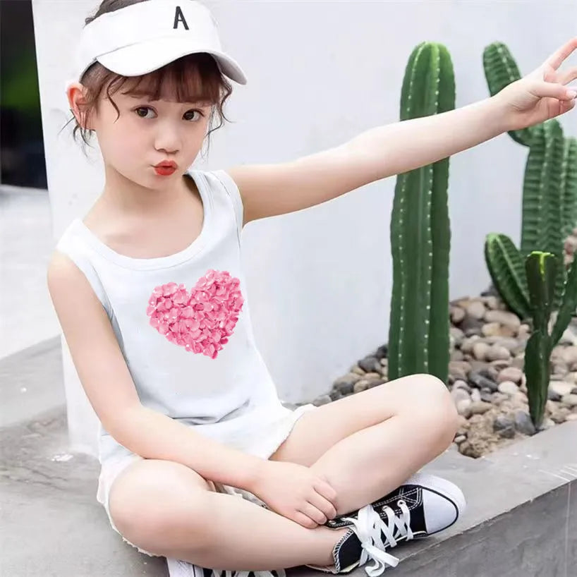 Chlóe Printed Kids Girls Summer Birthday Children Party Clothes