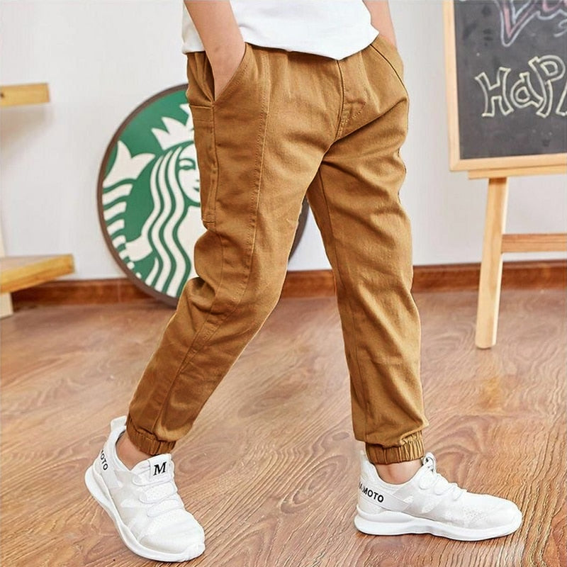 Jordi Children Trousers Casual Kids Sports 3-13 Years Teenager