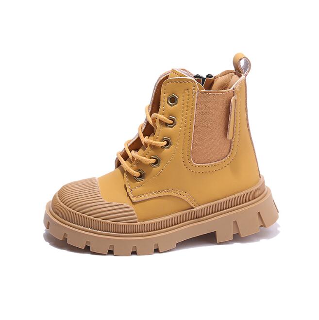 Winter New Children Army Boots Korean Boys Shoes Boots