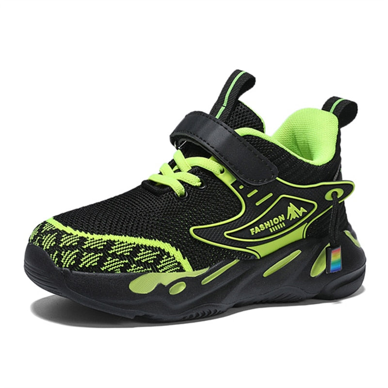 Breathable Kid Sneaker Boys Basketball Shoes Fashion Casual - GuGuTon