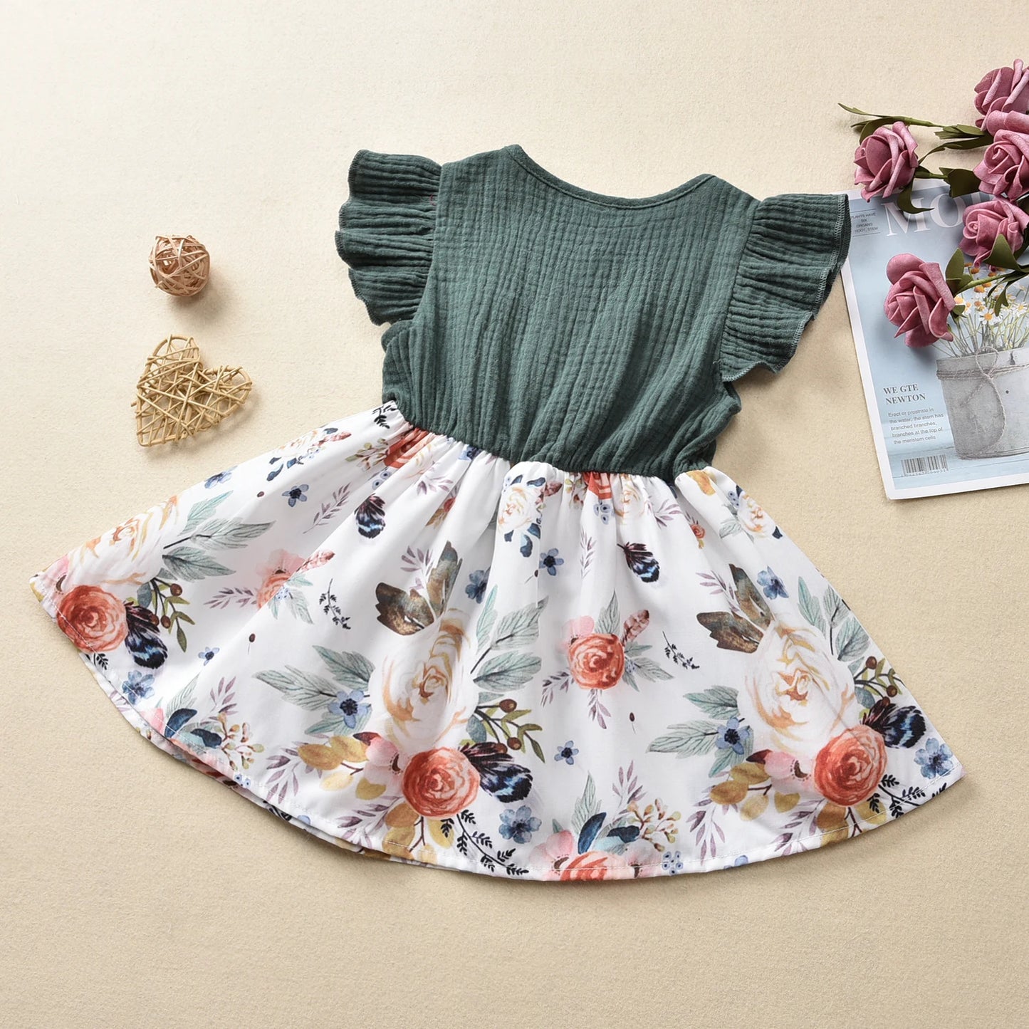 Kira Citgeett Summer Dress for Baby Girls 1-5 Years