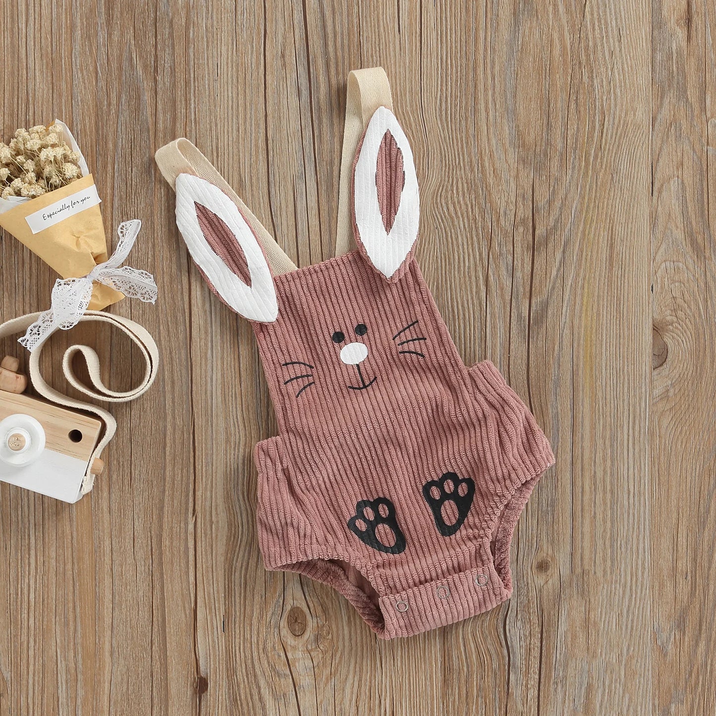 Julia Baby Romper Sleeveless Cartoon ears