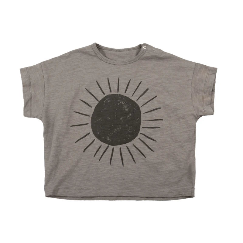 Roy Slub Cotton Toddler Baby Tees