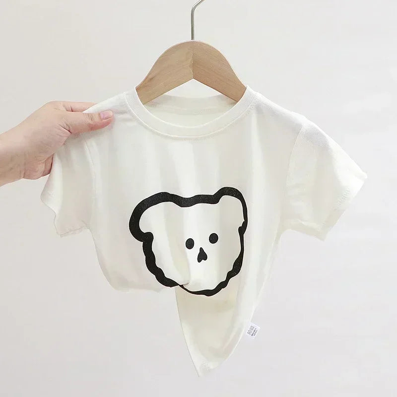 Gonzalo Short Sleeve Kids Casual T-shirts Tops
