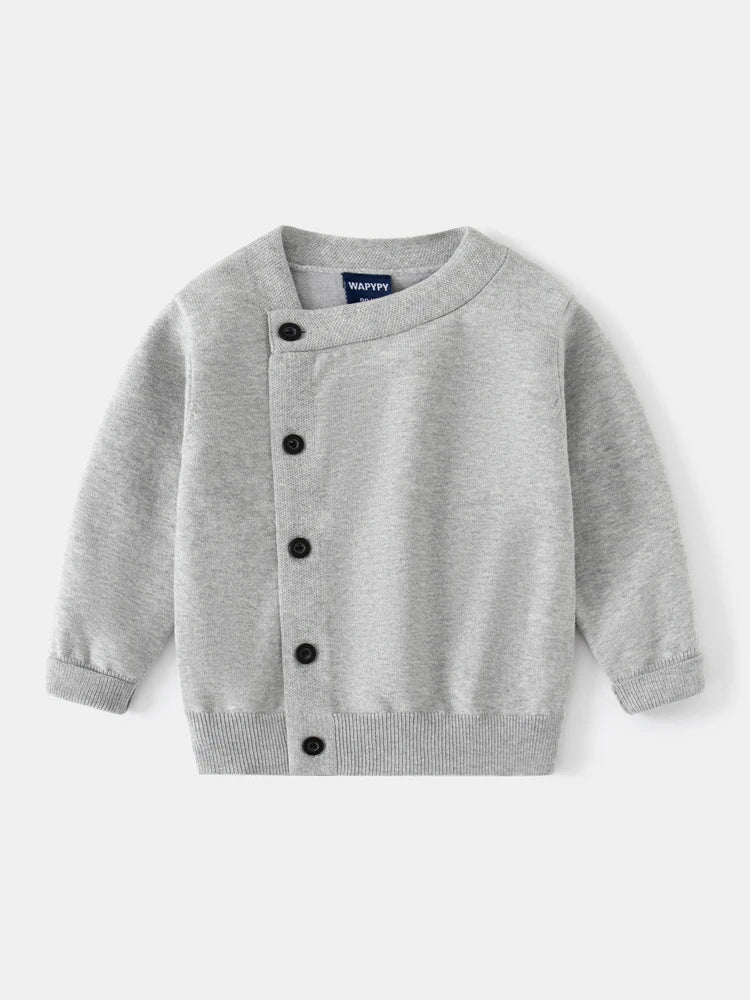 Ronald Solid Color Knitted Sweaters