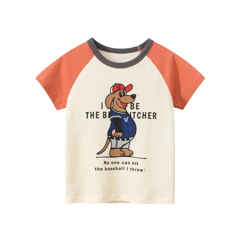 Mateo Cotton Short Sleeve Infant Tees