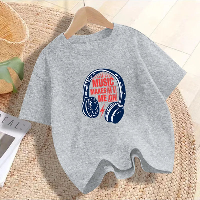 Jhon cute Dino Cartoon Print Children's Tshirt