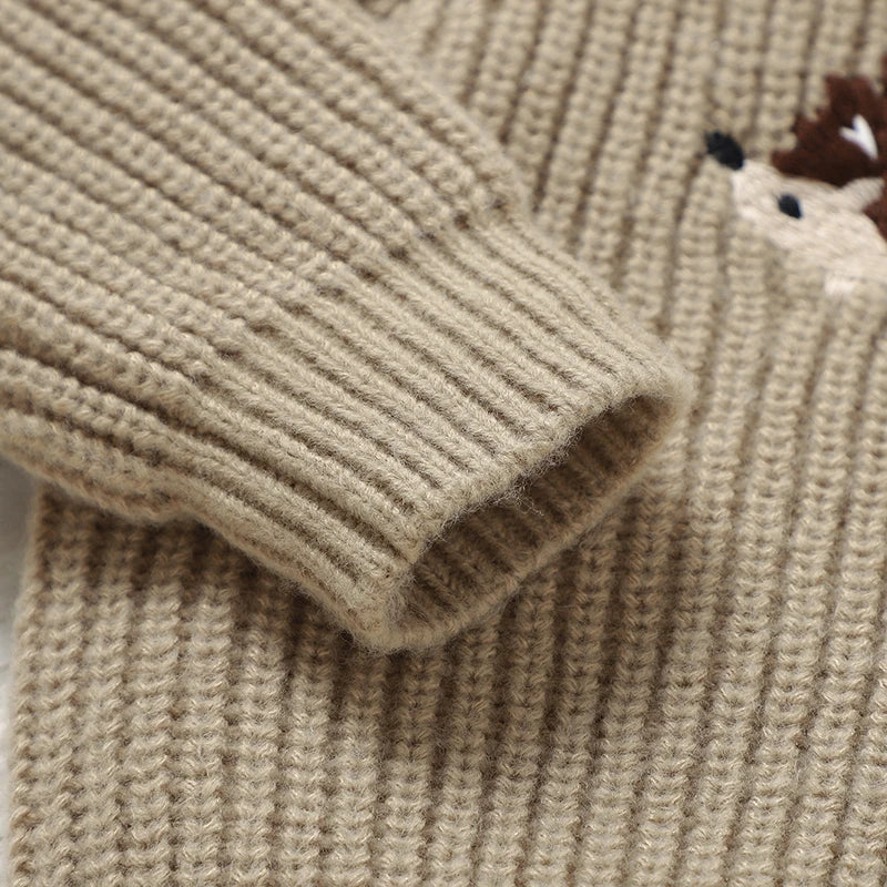 Noah Infant Cute Cartoon Hedgehog Sweater