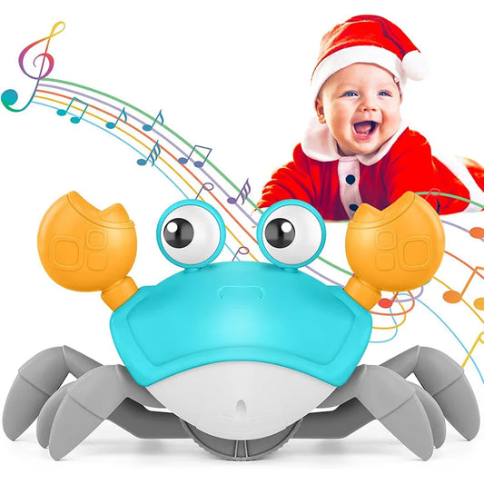 Induction Escape Crab Electric Pets Musical Toys Toddler Crawling Baby