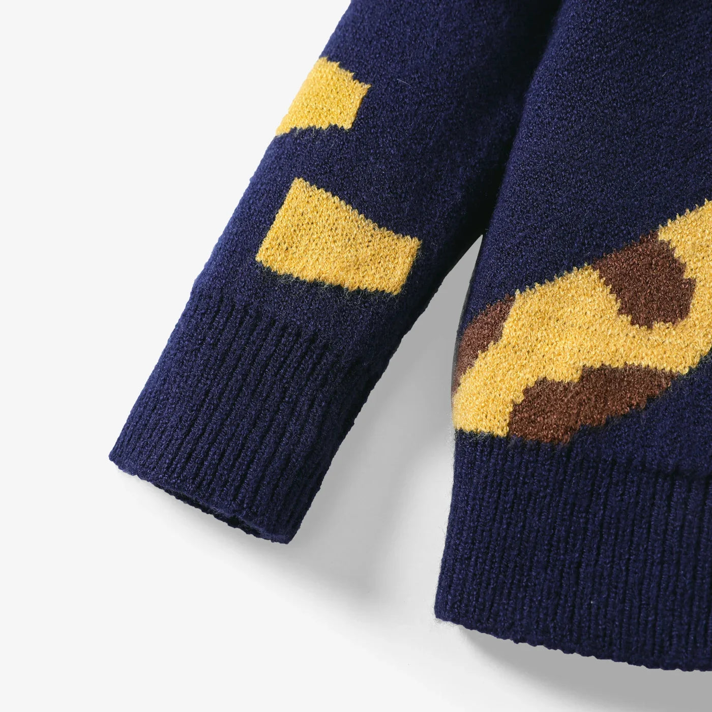 Freddy Giraffe Embroidery Long-sleeve Sweater