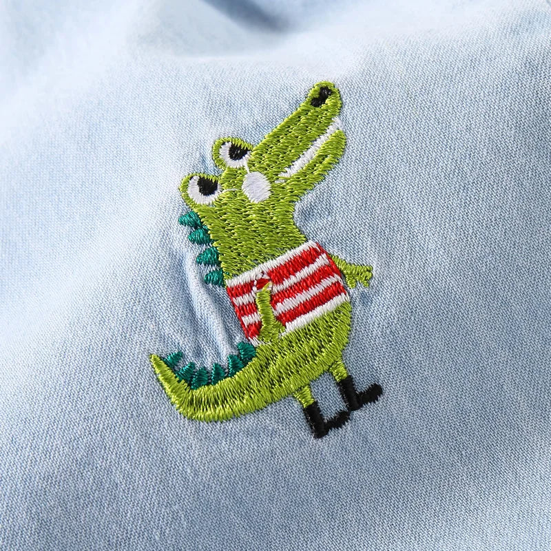 Matías Baby Boys Loose Casual Pants Cartoon Animals Toddler