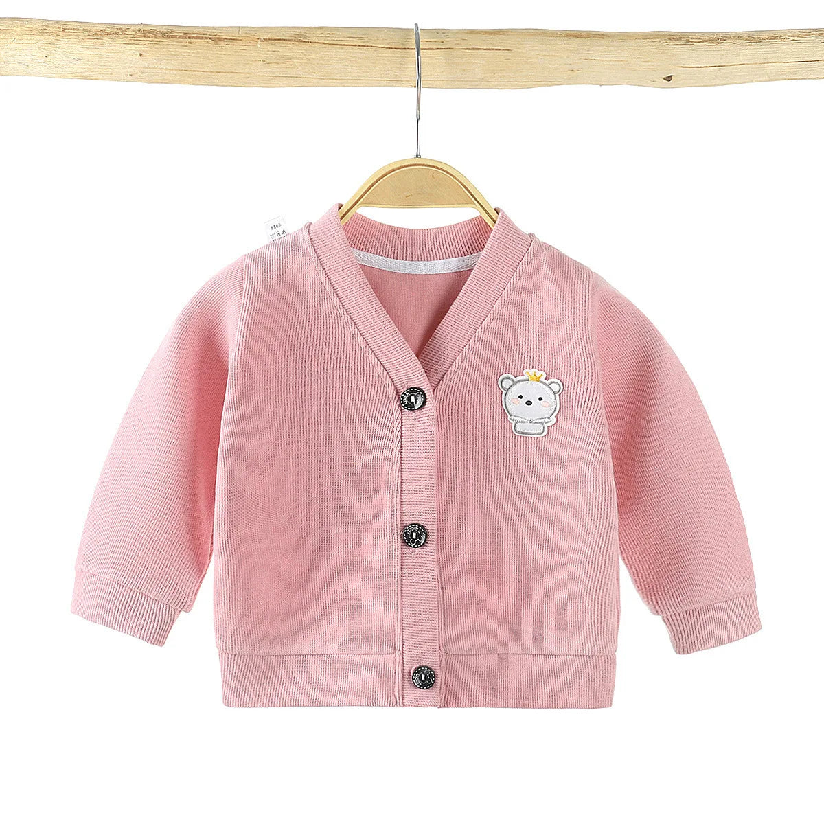 Manuel V-collar Knitted Based Sweater