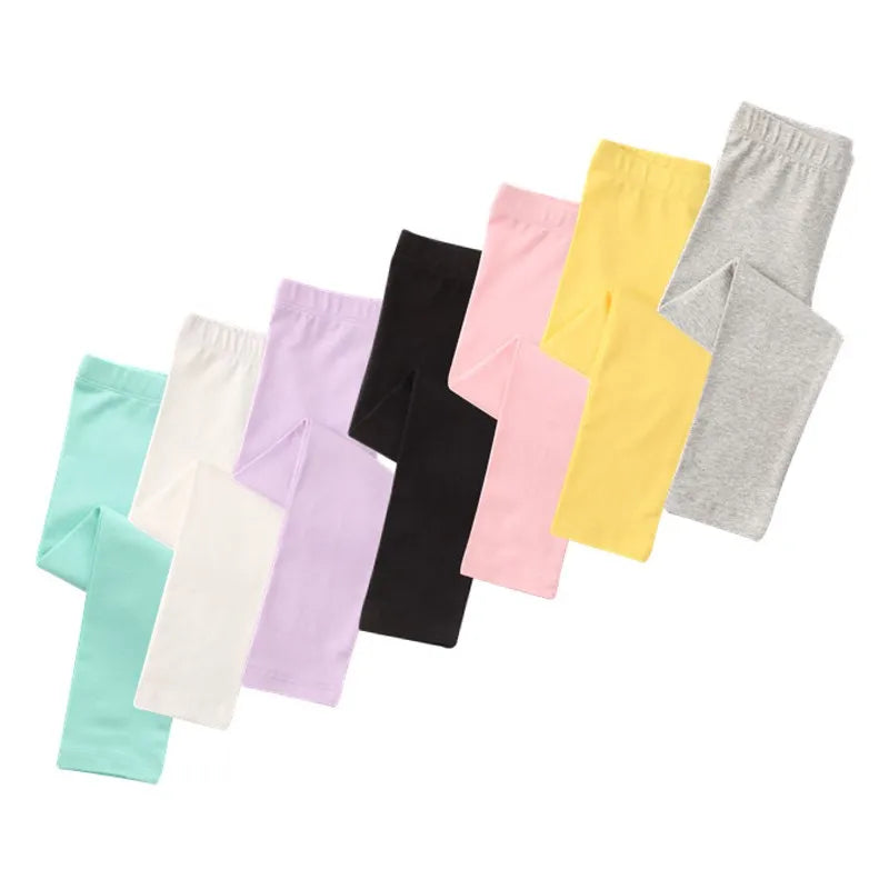 Ari Candy Solid Color Girls Leggings