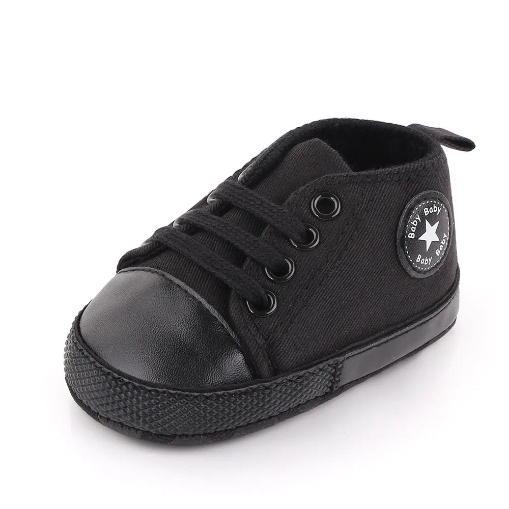 Spring New Baby Shoes Boy and Girl Classic Canvas Casual Sneakers