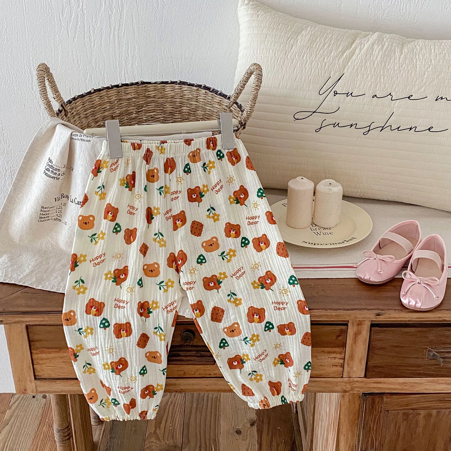 Elías Casual Harem Pants Spring Summer New Cute Soft Clothes Fashion