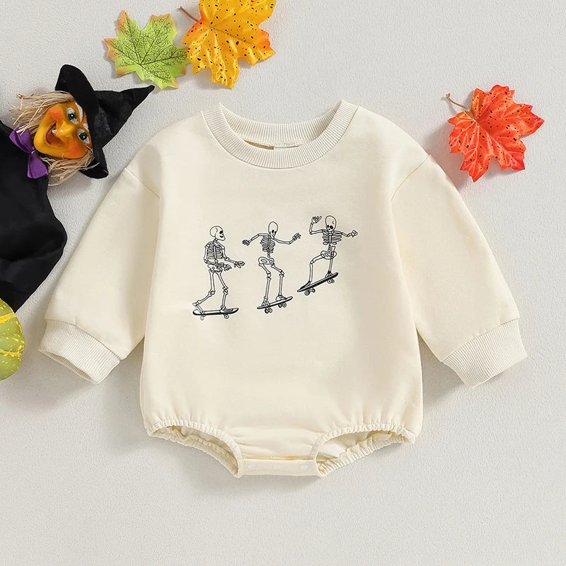 Lucia Baby Crewnec Romper Comfortable