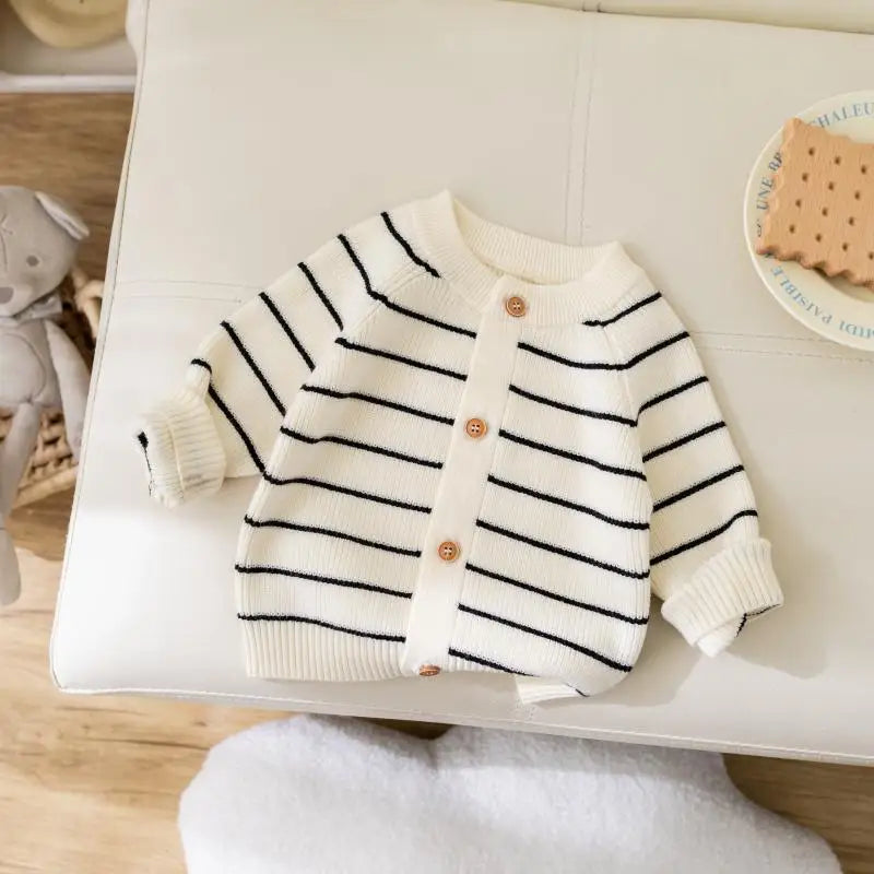 Victor Fashion Striped Knitted Sweater