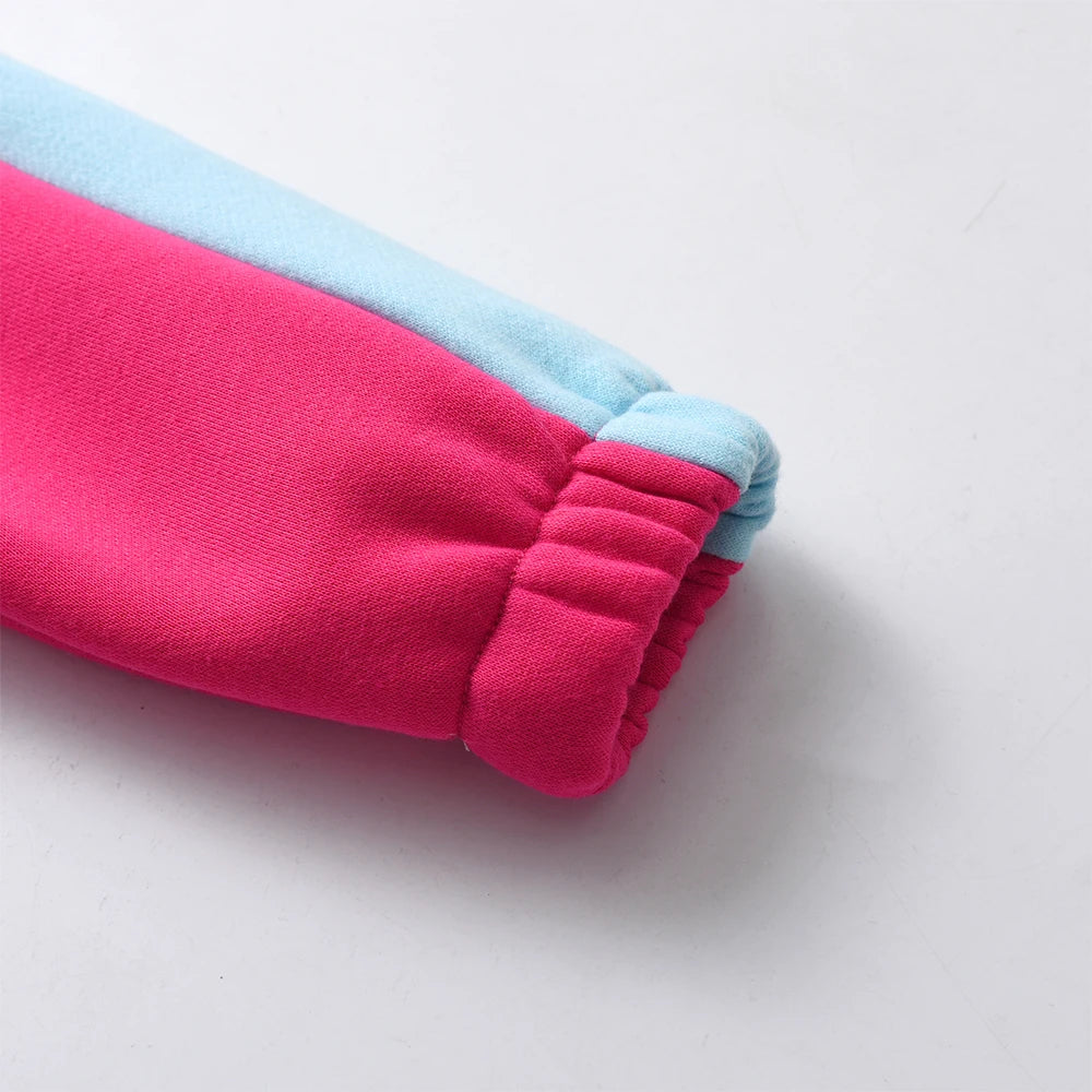 Camila Girls Jackets Winter Fleece Contrasting Colors