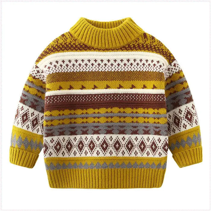Santi Cartoon Long Sleeve Warm Sweaters