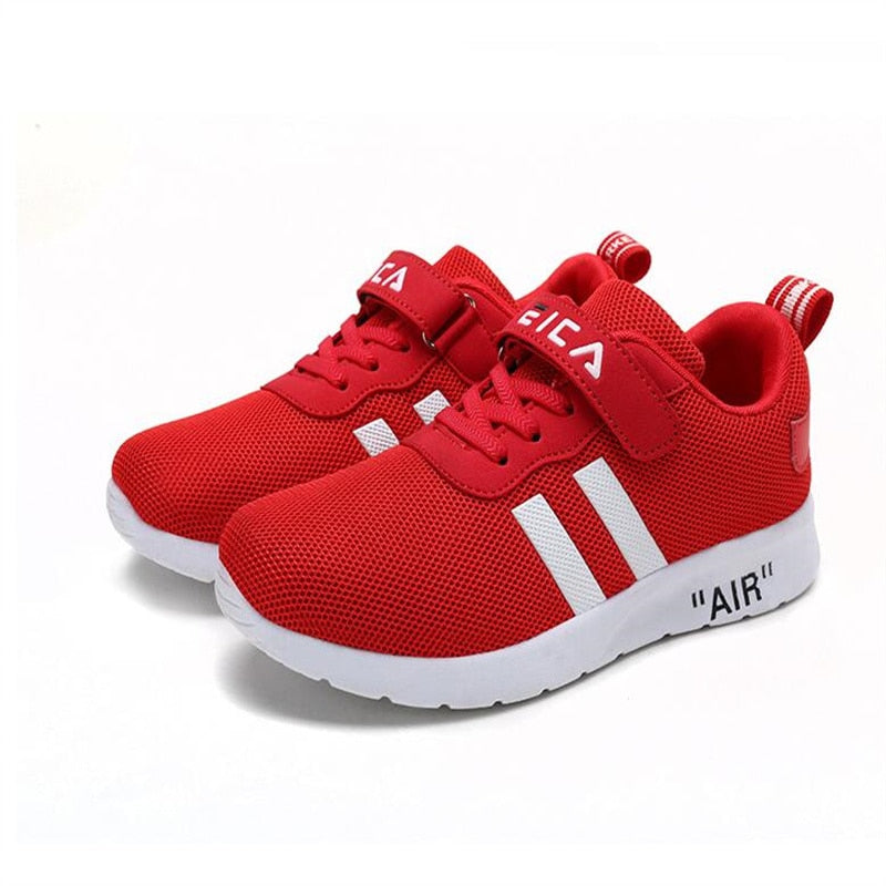 Kids Canvas Sneakers for Boys Girls Mesh Tennis Shoes