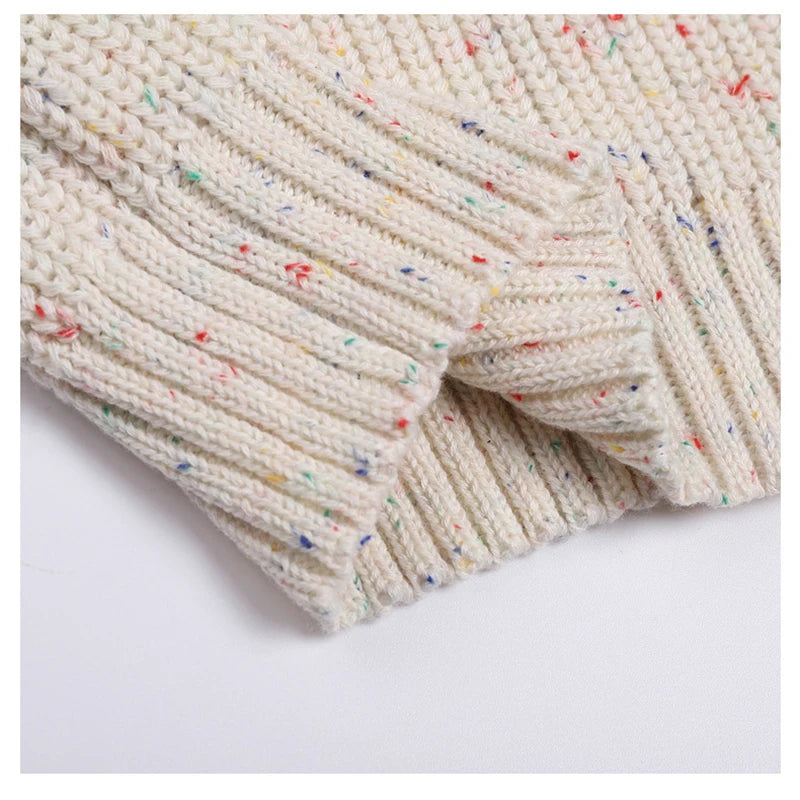 Tito Casual Chunky Cable Knit Baby Sweater