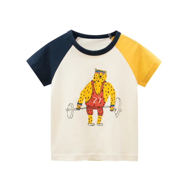 Mateo Cotton Short Sleeve Infant Tees